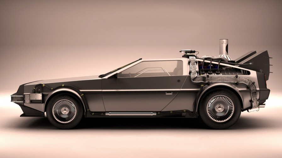 Car From Back To The Future Wallpaper 1680x1050